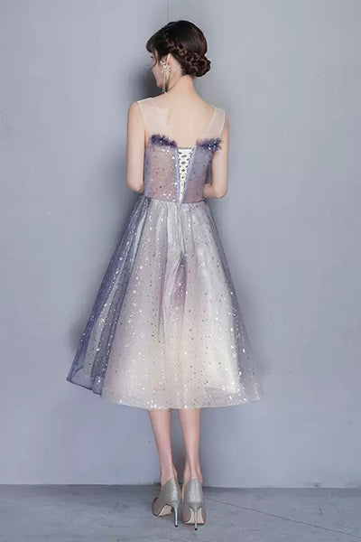 Shiny Round Neck Short Prom Homecoming Dresses, Fashion Sequins Formal Graduation Evening Dresses WT1009